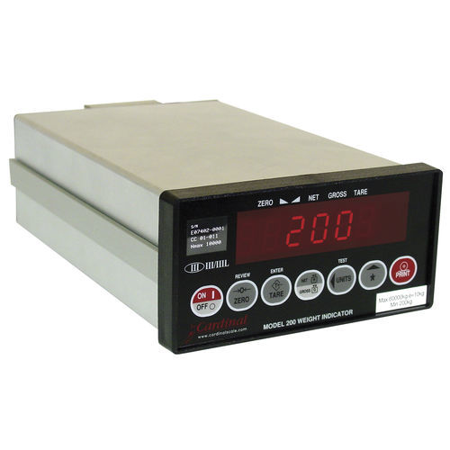 Indicador de pesaje con visualizador led - 200 - Cardinal Scale - empotrable / RS-232