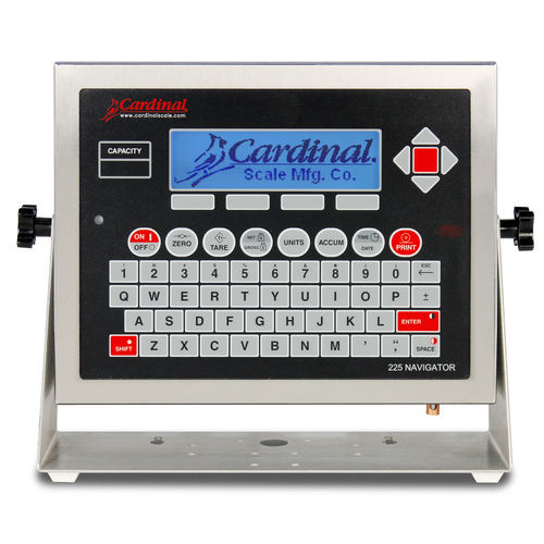 Indicador de pesaje digital - 225 Navigator - Cardinal Scale - benchtop / resistente al agua / robusto
