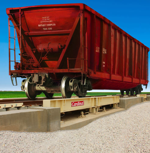 Báscula puente de ferrocarril robusta - LPRA series - Cardinal Scale - de acero / para cargas pesadas / de perfil bajo