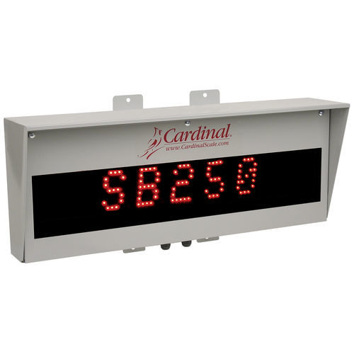 Visualizador a distancia - SB250 - Cardinal Scale - LED / alfanumérico / 5 x 7