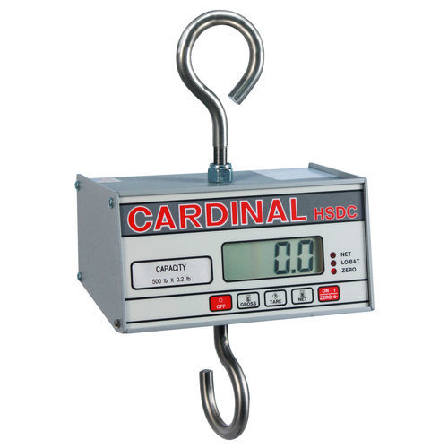 Balanza suspendida - HSDC series - Cardinal Scale - electrónica / lb / con pantalla LCD