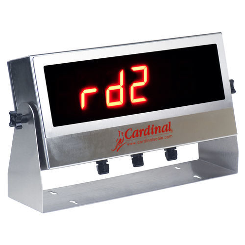Visualizador a distancia - RD2 - Cardinal Scale - LED / de 6 dígitos / de 7 segmentos
