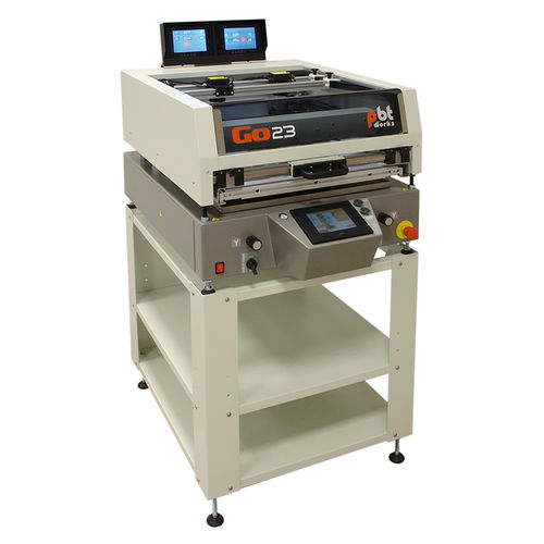 Máquina de serigrafia semiautomática - Go23 - PBT Works s.r.o. - de pasta de soldadura / SMT / PCB