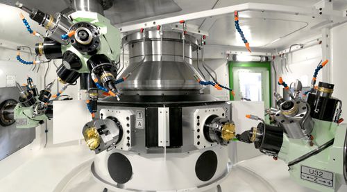 Máquina transfer rotativa - TSP 3 - Riello Macchine Transfer - CNC / de torno / de fresado