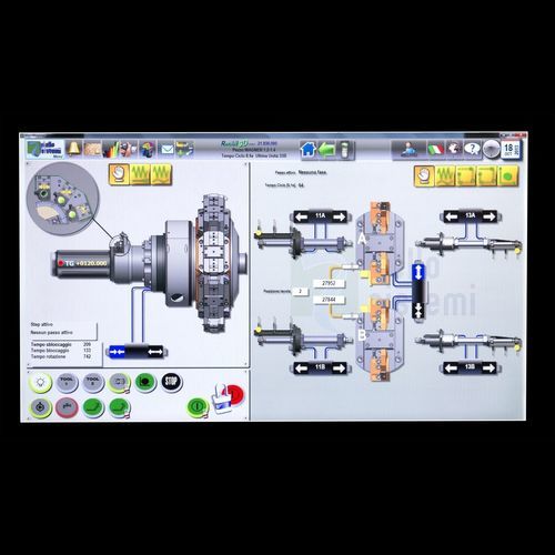 Control CNC para máquina transfer - Riello Macchine Transfer - táctil