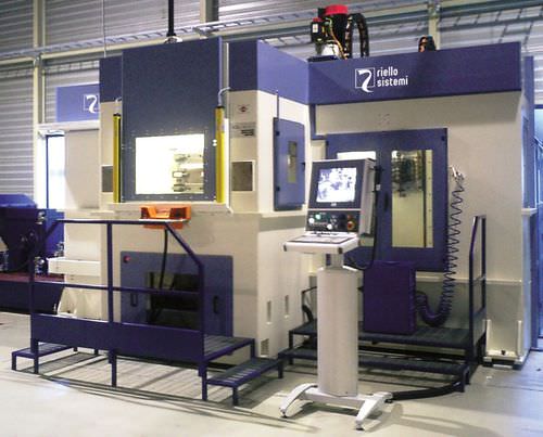 Fresadora CNC 3 ejes - TSP 2 - Riello Macchine Transfer - vertical / HSK-100 / con carga descarga automatizada