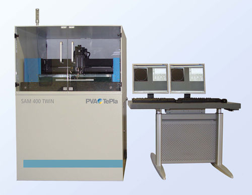 Microscopio para análisis - SAM 400 TWIN - PVA TePla Analytical Systems GmbH - para la investigación / de alta velocidad / acústico de barrido SAM