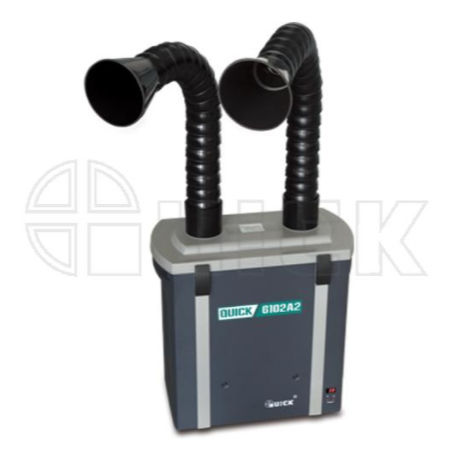 Extractor de humo transportable - 6102A2 - Quick Intelligent Equipment Company - de soldadura fuerte
