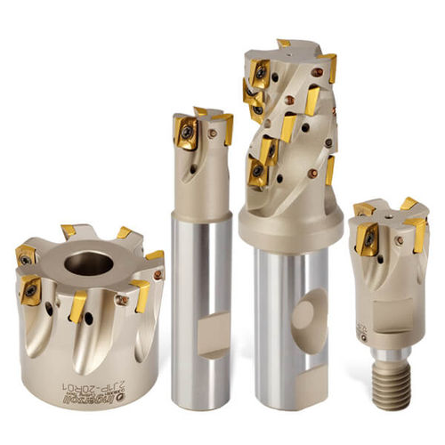 Fresa de dos cortes - Hi-Pos+ 12J1P series  - Ingersoll Cutting Tools - de plaquitas intercambiables / para acero / para hierro fundido