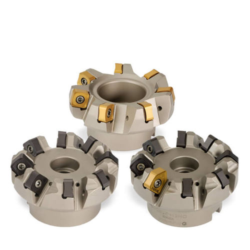 Fresa de dos cortes - Iso-Plus DL series - Ingersoll Cutting Tools - con plaquita positiva / para planear / de desbaste