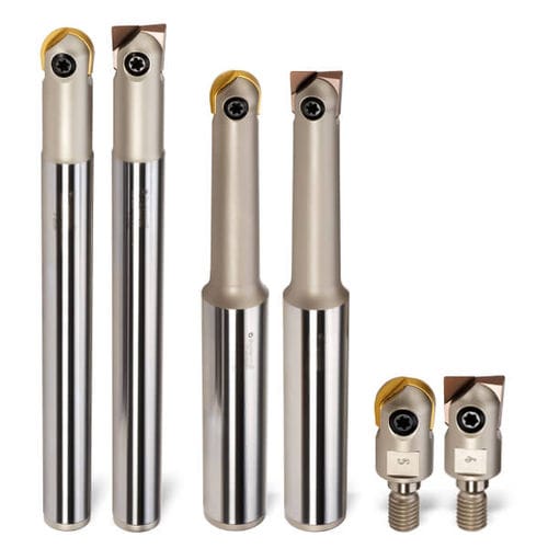 Fresa frontal hemisférica - Finish-Ball™ 12A seires - Ingersoll Cutting Tools - de plaquita / para material templado / para materiales ferrosos