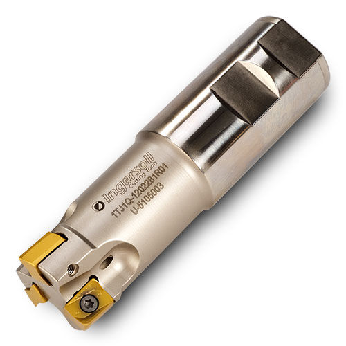 Fresa de dos cortes - DiPosTetra™ 1TJ1Q-1001780R01 - Ingersoll Cutting Tools - de acabado / de plaquita / para aluminio