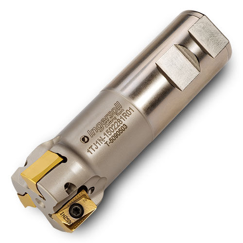 Fresa de dos cortes - DiPosTetra™ 1TJ1N-1202281R01 - Ingersoll Cutting Tools - de acabado / de plaquitas intercambiables / para hierro fundido
