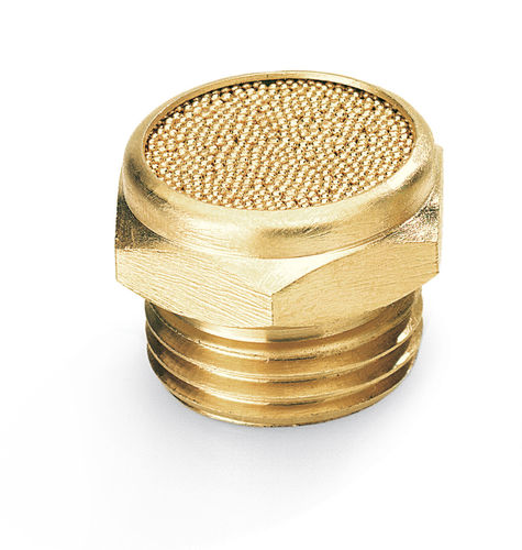 Silenciador de regulación de presión - 70 - 90 dB | SEP series - Copor - para compresor / de bronce