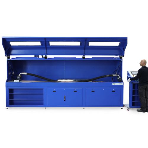 Banco de prueba de presión pulsada - BC1200ES/F - OP Srl - de presión / para manguera / horizontal