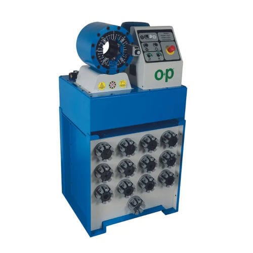 Engastadora de tubos flexibles - Tubomatic H83 EL - OP Srl - automática