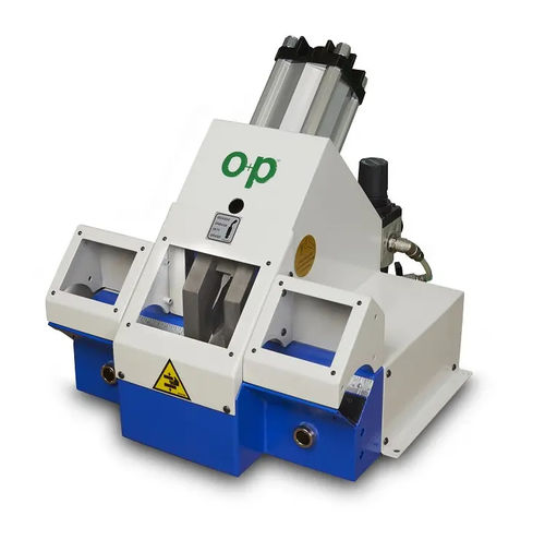 Máquina de corte de hoja rotativa - TT30PI - OP Srl - para caucho / de tubos flexibles / neumática