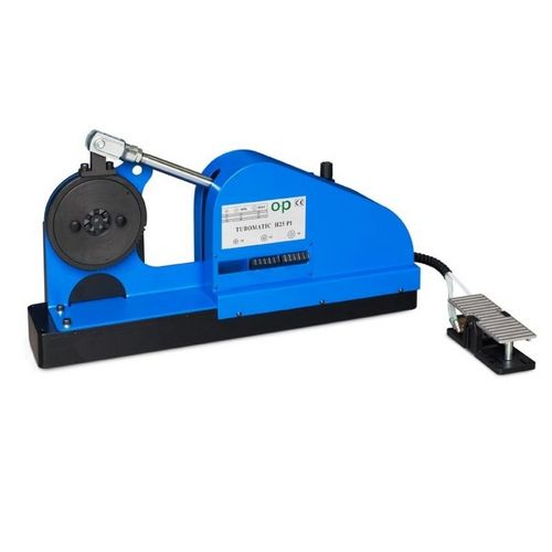 Engastadora de tubos flexibles - TUBOMATIC H25 PI - OP Srl - manual / hidroneumática / portátil