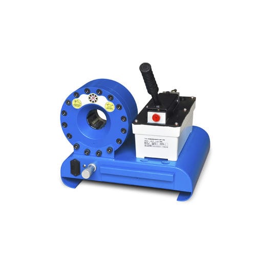 Engastadora de tubos flexibles - TUBOMATIC H47 PI - OP Srl - para tubos flexibles hidráulicos / semiautomática / neumática