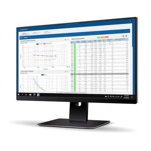 Software de calibración - eCal™ - SPEKTRA Schwingungstechnik und Akustik GmbH Dresden - visualizador / de postprocesamiento / de metrología