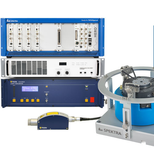 Sistema de calibración láser - CS Q-LEAP™ P-SINE with SE-09 - SPEKTRA Schwingungstechnik und Akustik GmbH Dresden - de vibración / de aceleración / de desplazamiento