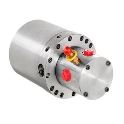 Cilindro hidráulico - HRC - Hardinge Workholding - rotativo / con varilla de paso / de pistón