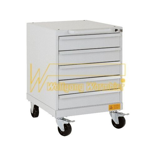 Armario de almacenamiento - Wolfgang Warmbier GmbH & Co. KG Systeme gegen Elektrostatik - con ruedas / con cajones / de metal