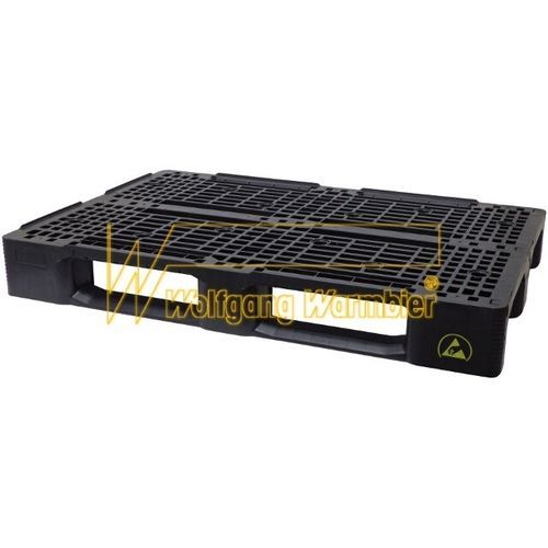 Palé de polipropileno - Wolfgang Warmbier GmbH & Co. KG Systeme gegen Elektrostatik - Euro / de transporte / de plataforma abierta