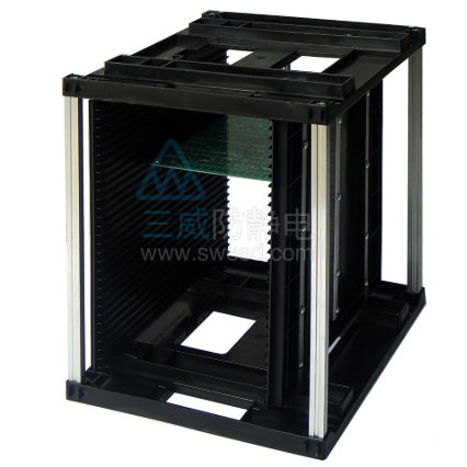 Rack open frame - 3W-9805301A-2 - SAN WEI ANTI-STATIC - para tarjetas electrónicas