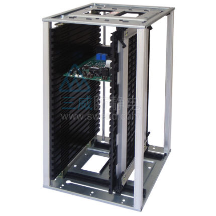 Rack open frame - 3W-9805301B1-4 - SAN WEI ANTI-STATIC - para tarjetas electrónicas