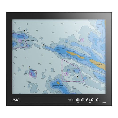 Monitor LCD - DuraMON 19" G-Line - ISIC A/S - pantalla táctil capacitiva PCAP / con pantalla táctil multipuntos / marino