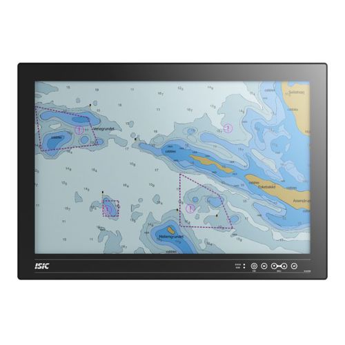 Monitor LCD - DuraMON 26" G-Line - ISIC A/S - pantalla táctil capacitiva PCAP / con pantalla táctil multipuntos / marino