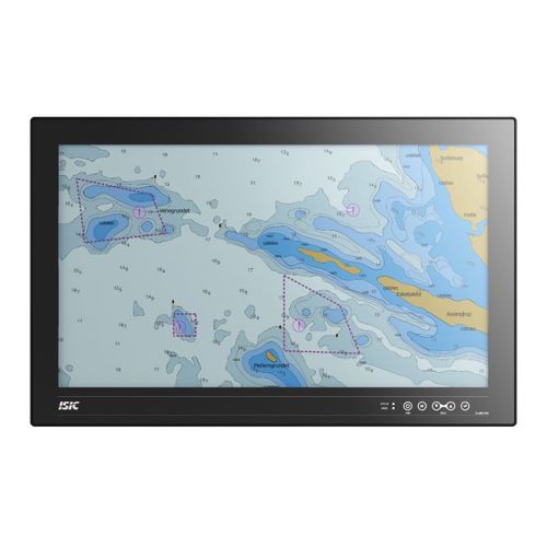 Monitor LCD - DuraMON 27" G-Line - ISIC A/S - pantalla táctil capacitiva PCAP / con pantalla táctil multipuntos / marino
