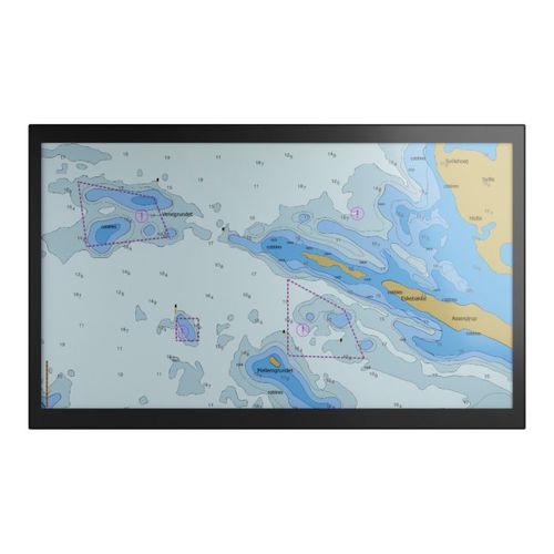 Monitor LCD - DuraMON 55" S-Line - ISIC A/S - pantalla táctil capacitiva PCAP / con pantalla táctil multipuntos / marino