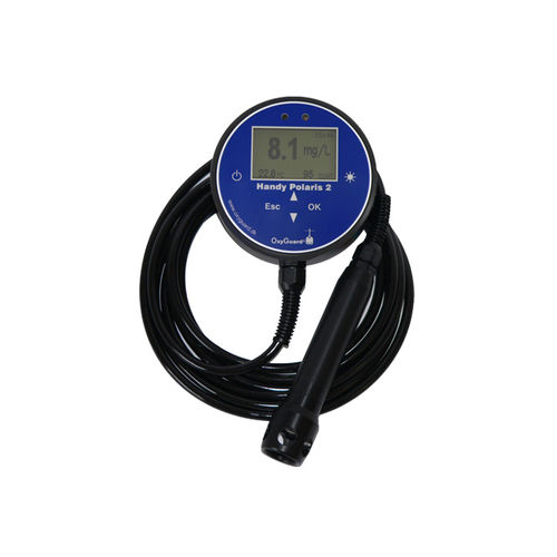 Aparato de medición temperatura - Handy Polaris - OxyGuard - de oxígeno disuelto / portátil / automático