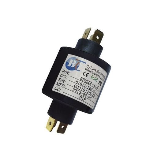 Anillo colector eléctrico - BTC032 series - ByTune Electronics - de cápsula / IP54 / IP65