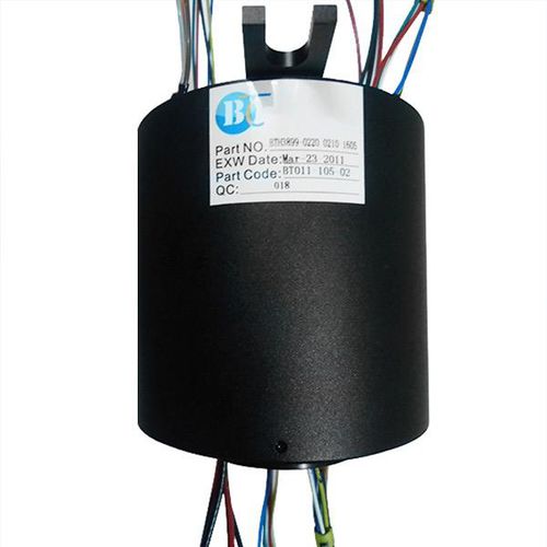 Anillo colector Gigabit Ethernet - BTH3899 - ByTune Electronics - PROFIBUS / hidráulico / con centro hueco