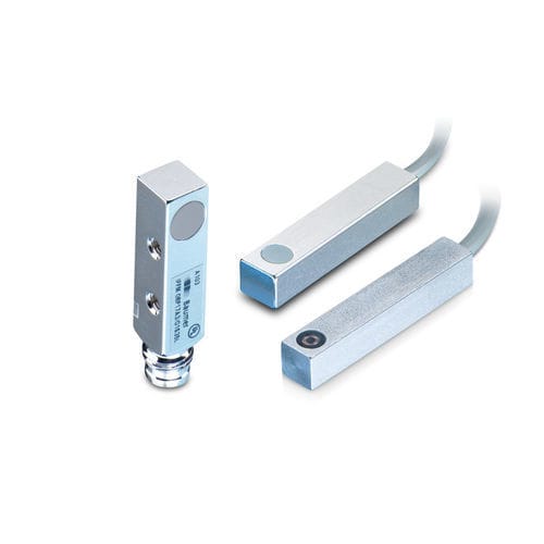 Sensor de proximidad mecánico - IFFM 04/06/08 series - Baumer Group - de botón / rectangular / IP69K