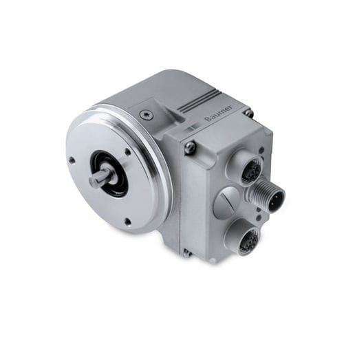 Encoder rotativo con brida sincro - EAL580-SV - Baumer Group - absoluto / óptico / multivuelta