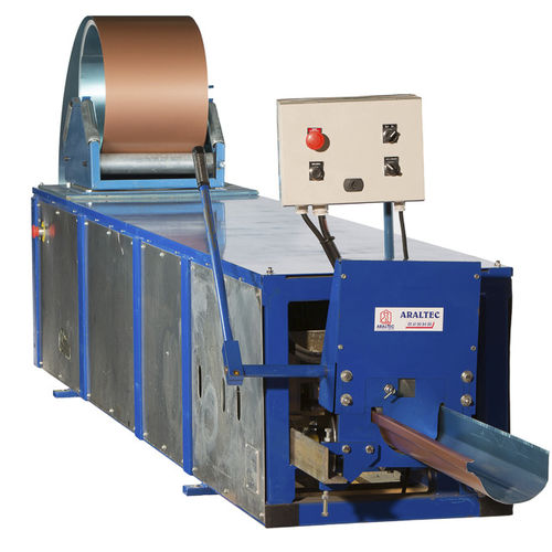 Perfiladora para canalones semicirculares - DR300 - ARALTEC - para canalones / para canalones de aluminio / de precisión