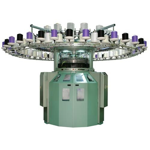 Máquina de tricotado circular - V-LEC6DSIB - monarch - jersey doble / totalmente automática / compacta