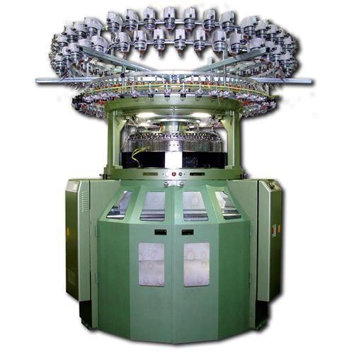 Máquina de tricotado circular - V-LEC7BSC - monarch - jersey doble / totalmente automática / industrial