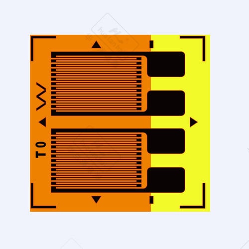 Galga extensiométrica resistiva - FB series - Guangdong South China Sea Electronic Measuring Tec - lineal de dos rejillas / para análisis de restricciones / medida de fuerza