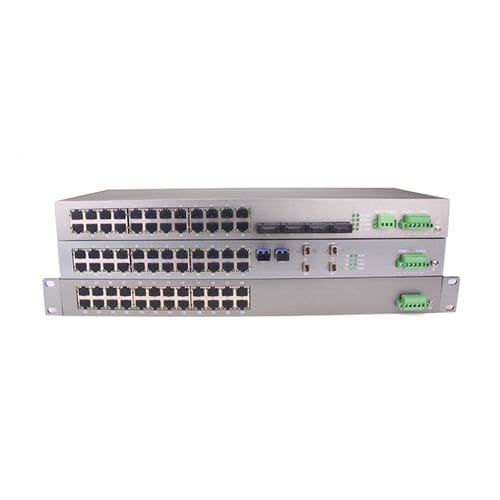 Conmutador Ethernet administrable - AOBO 7028 series - HANGZHOU AOBO TELECOM.,LTD. - 24 puertos / Gigabit Ethernet / de fibras ópticas