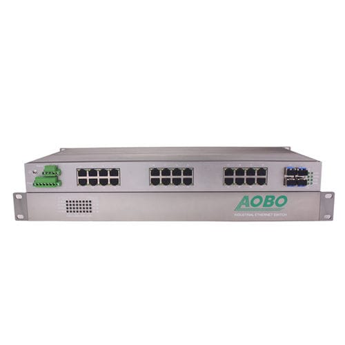 Conmutador Ethernet administrable - AOBO G8332 series - HANGZHOU AOBO TELECOM.,LTD. - 32 puertos / Gigabit Ethernet / gigabit