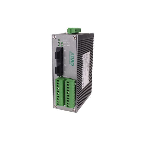 Transceptor para fibra óptica - AOBO 102 series - HANGZHOU AOBO TELECOM.,LTD. - RS485 / RS232 / de transmisión de datos