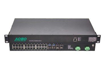 Conmutador Ethernet administrable - AOBO 7032 series - HANGZHOU AOBO TELECOM.,LTD. - 10 puertos / Gigabit Ethernet / montado en rack