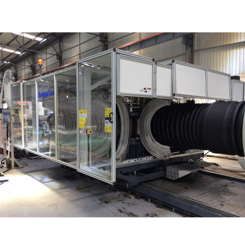 Línea de producción para tubos corrugados - ZC-1000H - Zhongyun Group - de conductos de alcantarilla / para tubo de PP / automática