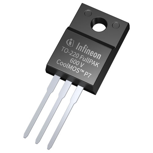 Transistor MOSFET - IPAN60R180P7S - Infineon Technologies AG - de potencia / de conmutación