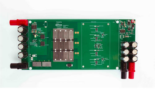 Convertidor DC/DC SMD - REF_LLC_500W_FULLGAN - Infineon Technologies AG - industrial / conmutado